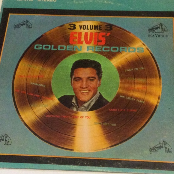 Elvis records , gold albums volume 3-4 - Picture 2 of 5